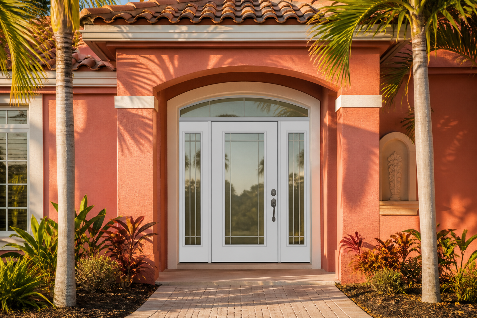 Entry Doors in Palm Beach Gardens, FL | TruePane Windows & Doors - detail 1