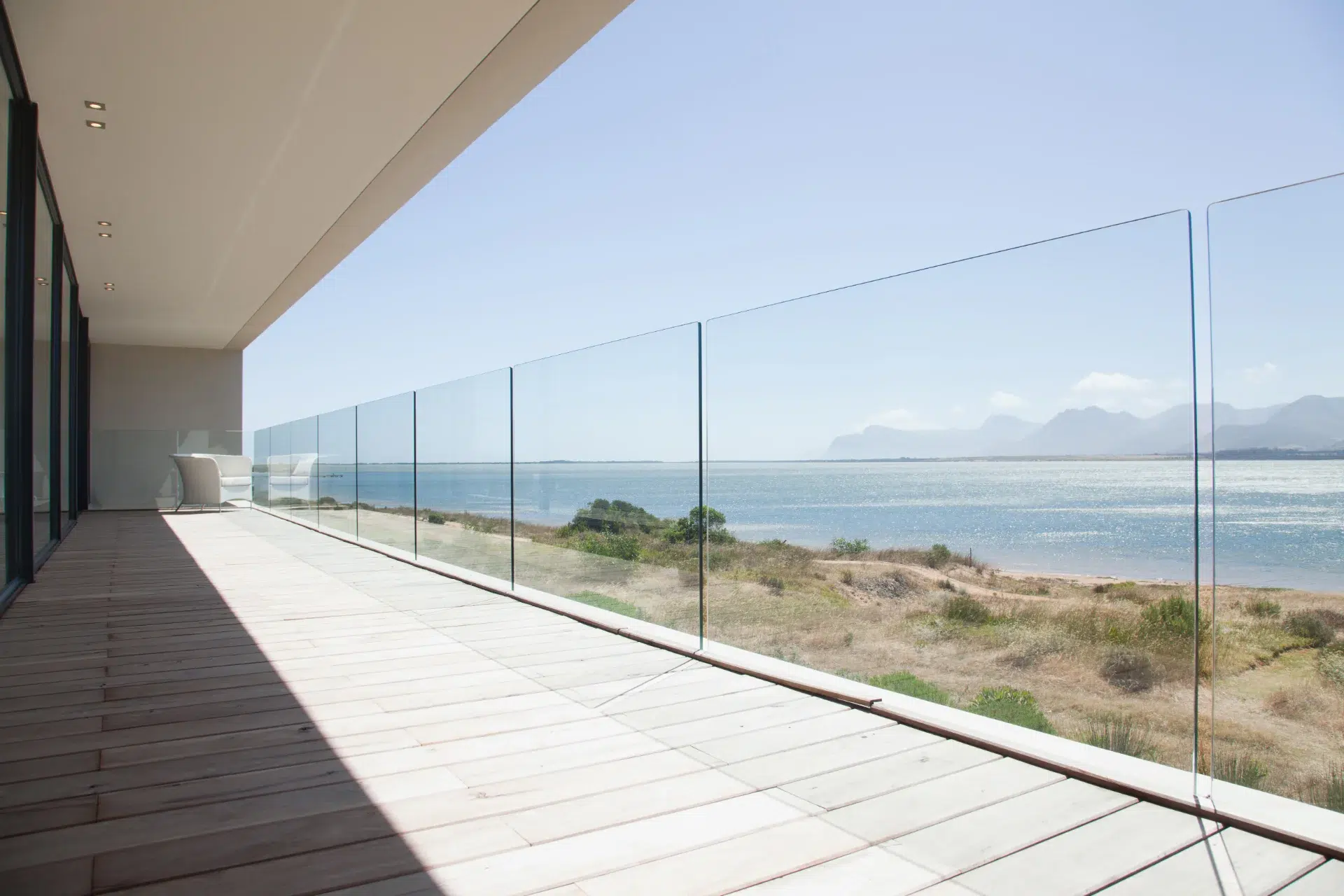 VLX 120 Glass Railing System in Palm Beach Gardens, FL | TruePane Windows & Doors - detail 1
