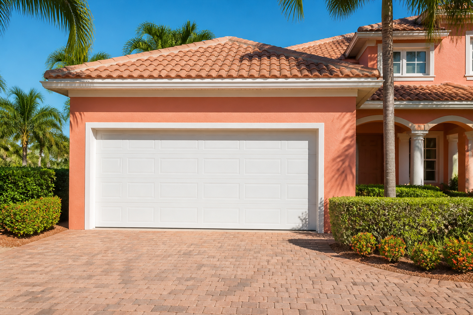 Impact Garage Doors in Palm Beach Gardens, FL | TruePane Windows & Doors - detail 1